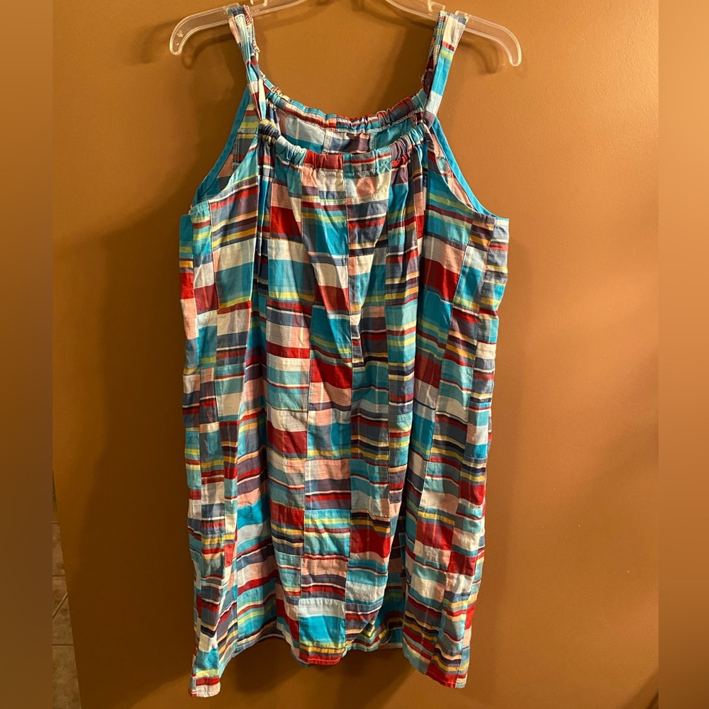 Excellent used condition vintage Kelly’s Kids women’s plaid dress size XL 18/20